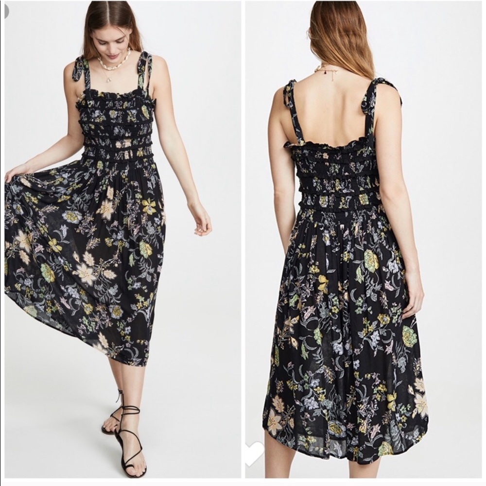 Free People Isla floral print dress